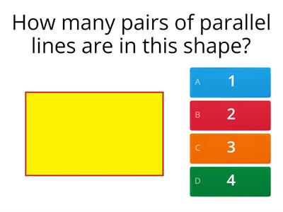 Parallel lines in 2D Shapes