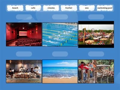 Places. 3 gr. English language