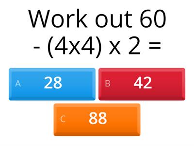 Functional Skills Level 1 Non Calculator Practice
