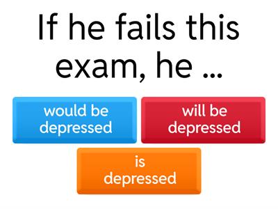 First and second conditional