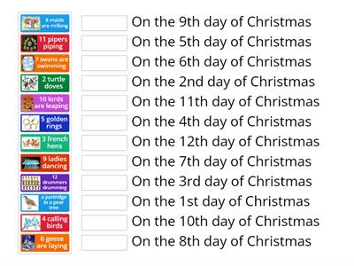 12 days of christmas