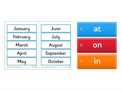 Preposition of Time