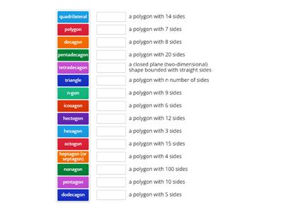 Melendez - Polygon Names Activity