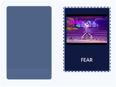  INSIDE OUT:  CHARACTER NAMES