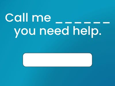 EXERCISE - IF / WHETHER / WHETHER OR NOT – INTERMEDIATE