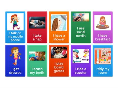 everyday activities klasa 4 