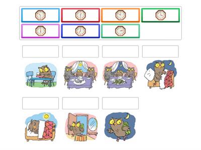 4 Form. Unit 3. Daily life. Lesson 7. Story matching.