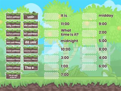 Gaelic Time Matching