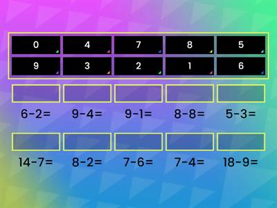 Basic Subtraction Match