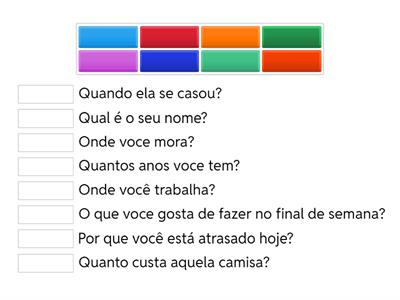 WHEN, WHAT, WHERE, HOW, WHY