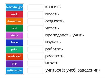 Занятия, навыки