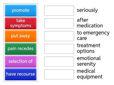 LK 6 WB vocabulary practice part 3 collocations