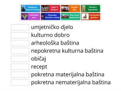 Kulturna baština primjeri