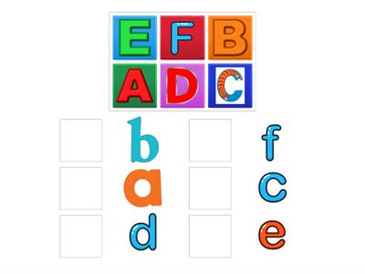 A-F matching lower vs upper