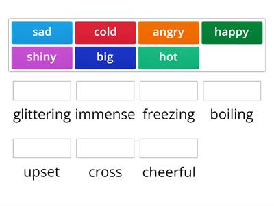 Synonyms game