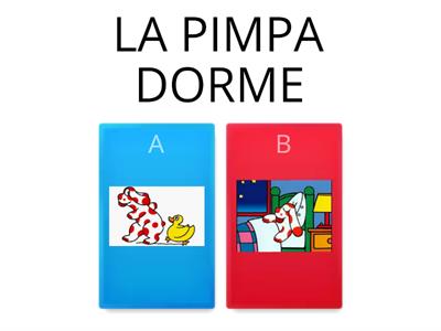 Pimpa e le azioni 