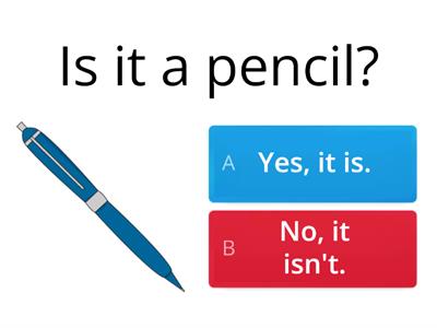 Is it? - Yes/No