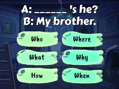 WH Questions with Verb Be