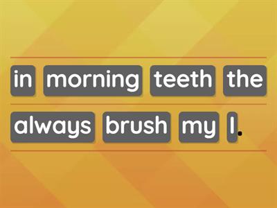 ALWAYS - SOMETIMES - NEVER