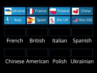 1.3 Countries and nationalities