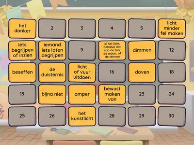 Woordenschat staal 2.0 Nacht week 2