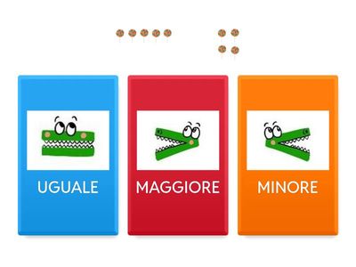 MAGGIORE - MINORE - UGUALE CON CAMILLO