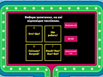  Числівник. Українська мова. 3й клас