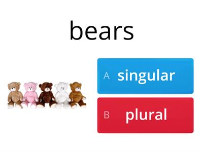 Singular and Plural Nouns