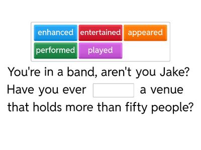 Focus 3 Unit 7 vocabulary