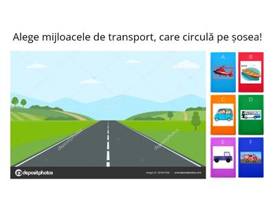 Recapitulare - Mijloace de transport