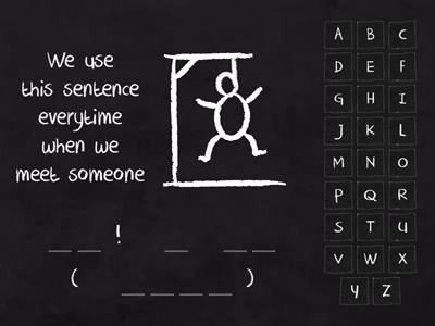 basic English sentences in our daily life 