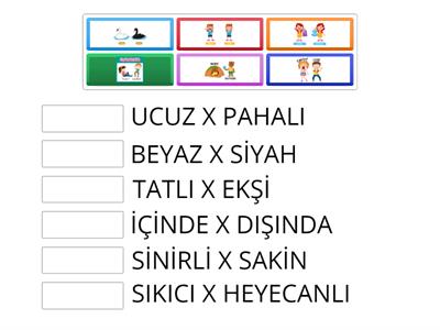 2) OPPISITE WORDS NOUNS & ADJECTIVES