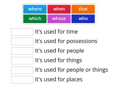 Gold Preliminary Unit 9 Relative pronouns