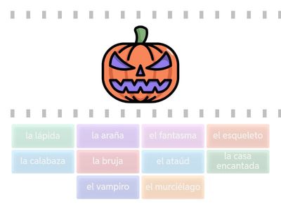 Vocabulario de Halloween 