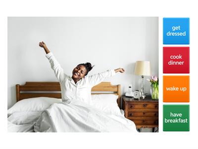 Daily routine - adult learners quiz