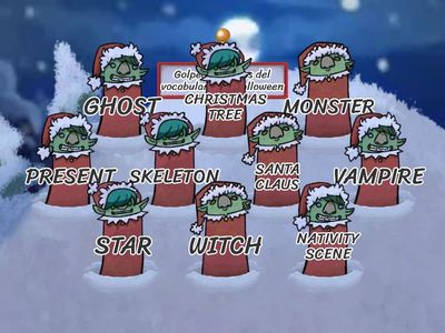 Christmas Vocabulary 1º