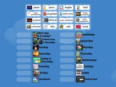 Haftanın Günleri (Days of the week)