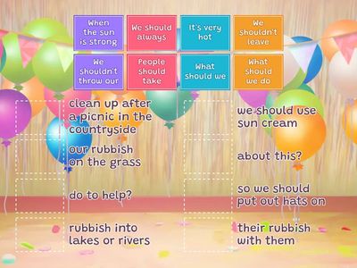 Unit 5 - Should (match)