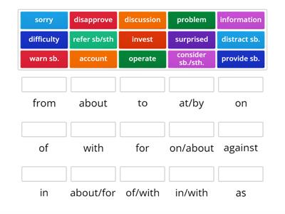 C1 Dependent Prep. 