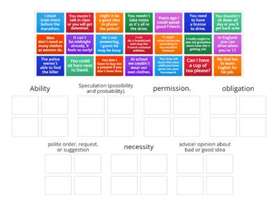 Modals and Semi-Modals for advanced