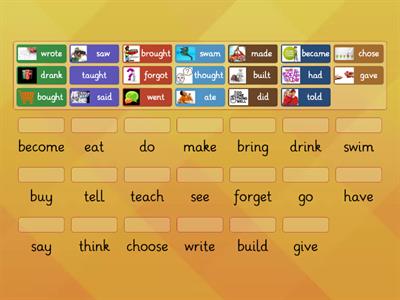 Past Simple Irregular Verbs