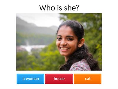 who/what questions ER1A