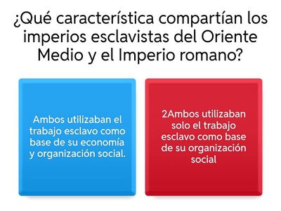 Los grandes Imperios esclavistas de la Antigüedad en el Oriente Medio, 