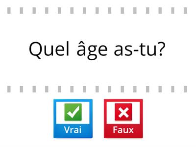 Les questions