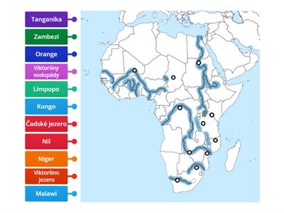 Afrika - vodstvo