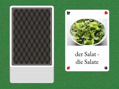 Thema: Essen / Wortschatz A1