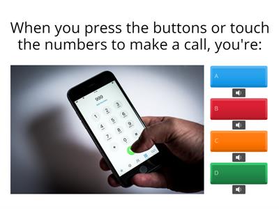 Phone vocabulary- Intermdiate English File Unit 4A
