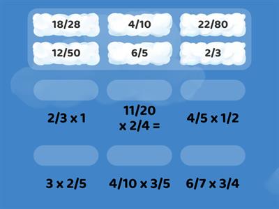 Multiplying Fractions