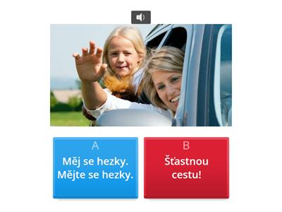 Pozdravy - čeština pro cizince