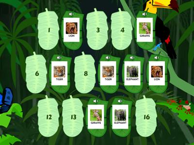 06/05 - 1º ANO - Wild animals